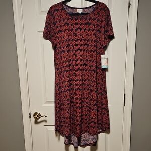 LuLaRoe For Disney Villains Evil Queen Print Dress